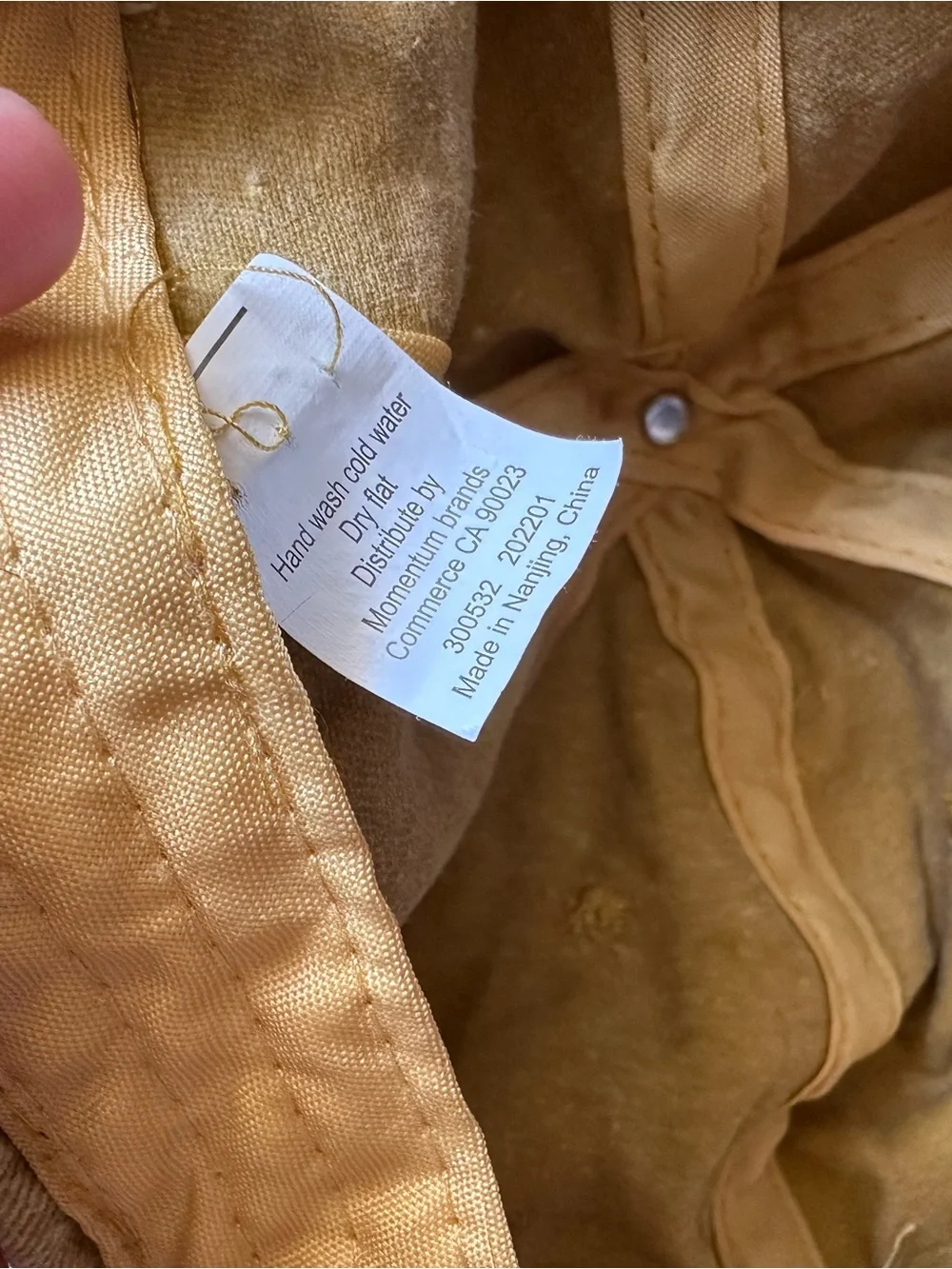Classic Baseball Cap - Mustard